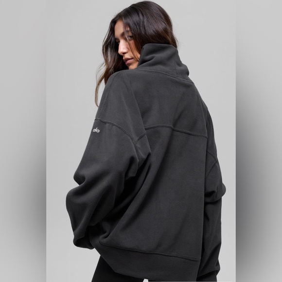 ALO Yoga Polar Fleece Hazy Pullover - Picture 2 of 7